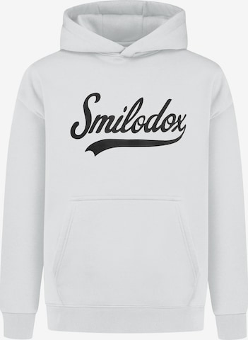 Smilodox Sweatshirt 'Lorik' in Grey: front