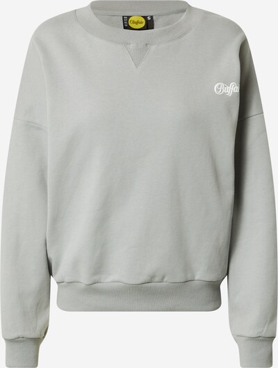 Buffalo Apparel Sweat-shirt 'ADINA' en gris / blanc, Vue avec produit