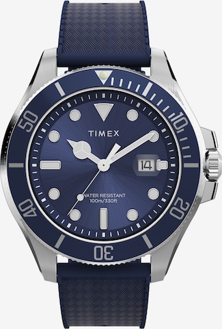 Montre à affichage analogique 'Harborside Coast' TIMEX en bleu : devant