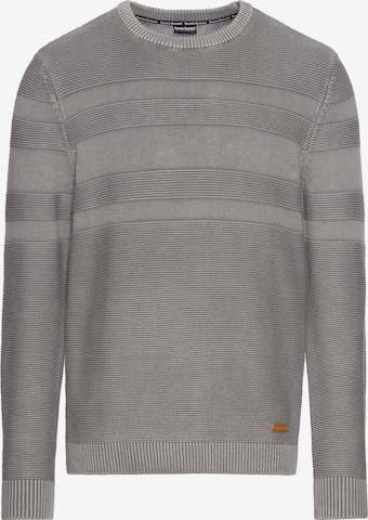 Bruno Banani LM Sweater in Grey: front
