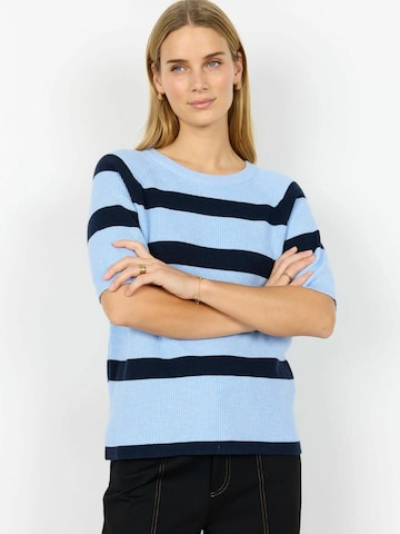 Soyaconcept Overdel ' SC-KANITA ' i blå: forside