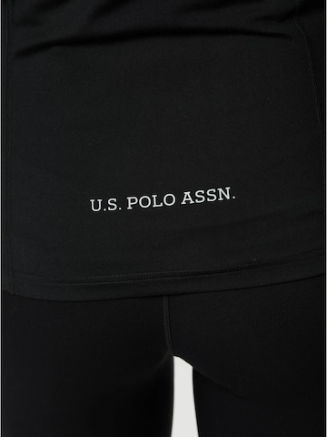U.S. POLO ASSN. Sweatvest 'Kira' in Zwart