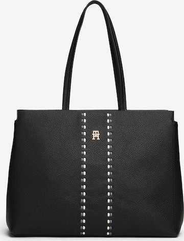 TOMMY HILFIGER Ostoskassi värissä musta: etupuoli