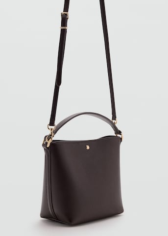 MANGO Handtas 'ENRIC' in Bruin