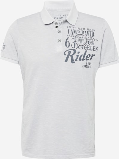 CAMP DAVID Shirt 'Road Rebel' in pastellblau / anthrazit, Produktansicht