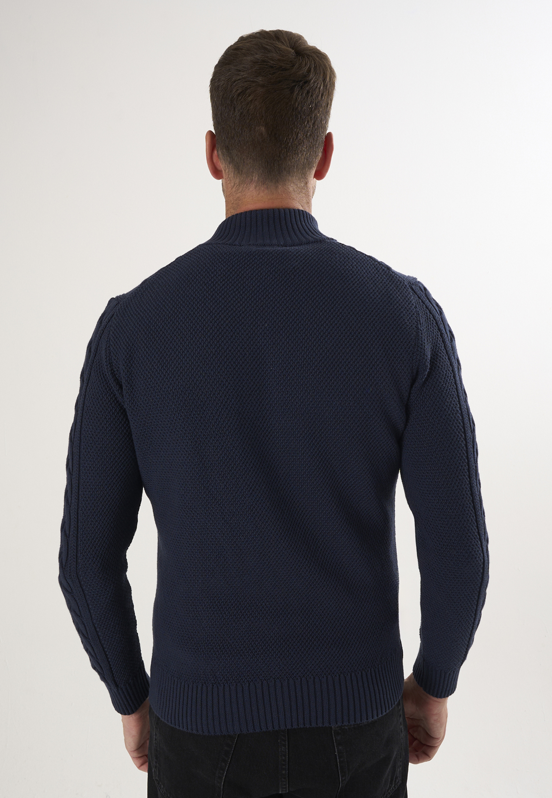 Felix Hardy Knit cardigan in Blue