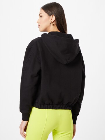 Calvin Klein Jeans Zip-Up Hoodie in Black