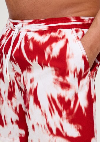 s.Oliver Badeshorts in Rot