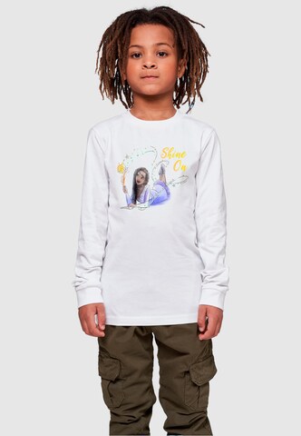 ABSOLUTE CULT Shirt 'Wish - Shine On Asha Lying' in White: front