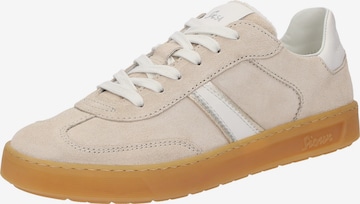 SIOUX Sneakers laag 'Tedroso' in Beige: voorkant