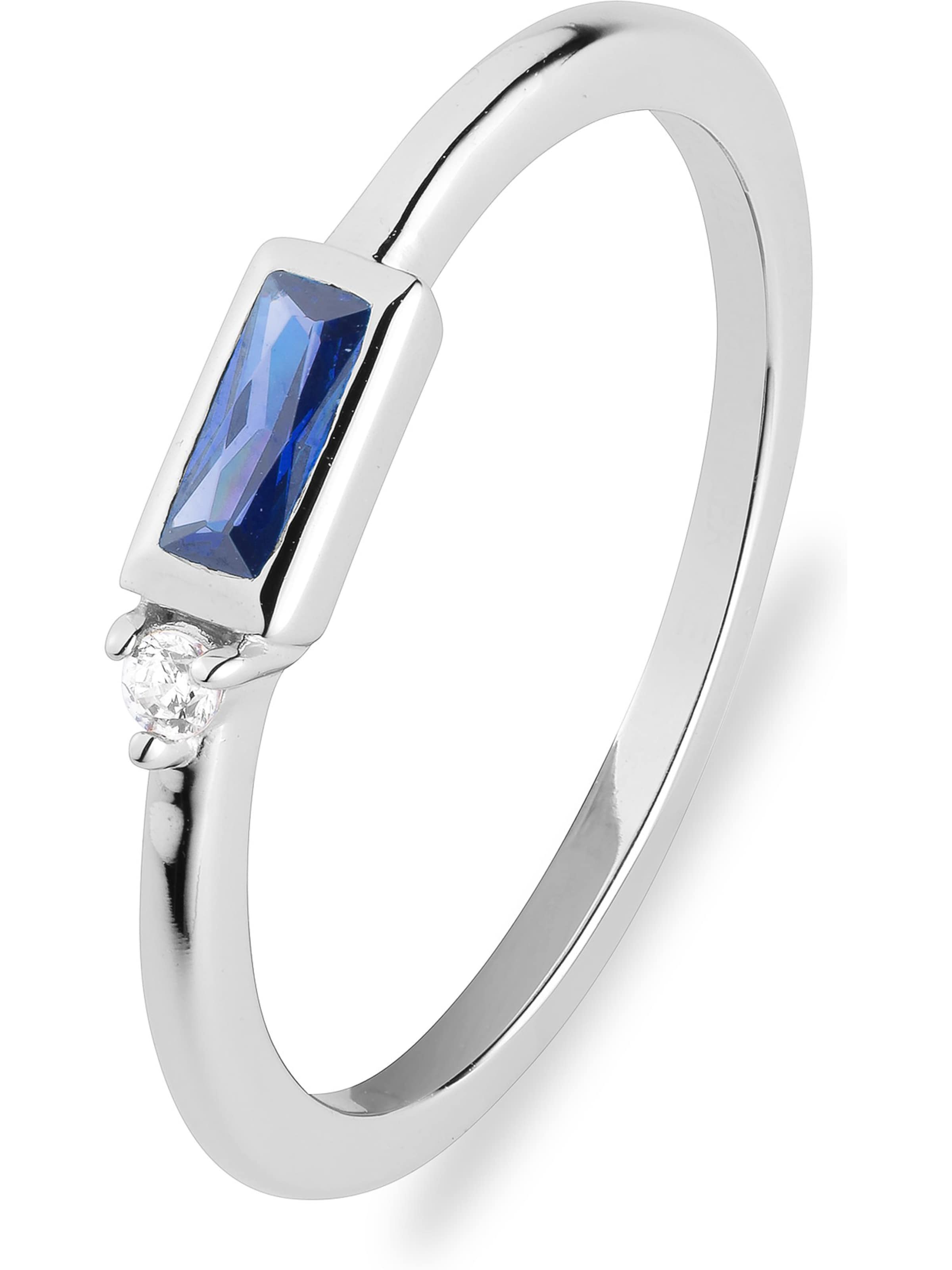 Guido Maria Kretschmer Jewellery Ring in Aqua / Silver, Item view