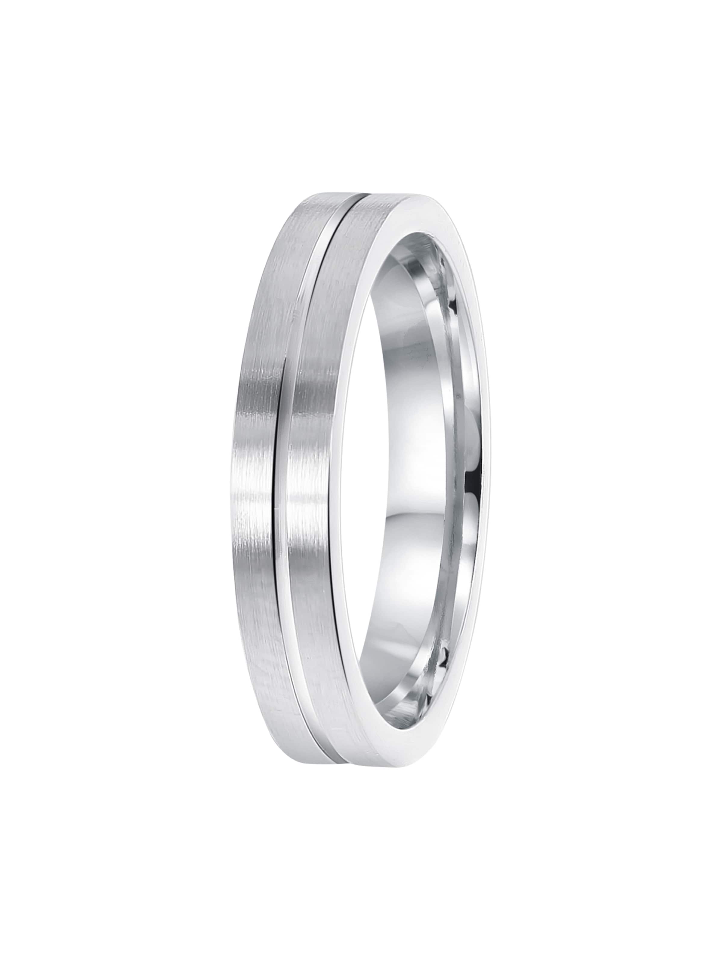 Lucardi Ring in Zilver: voorkant