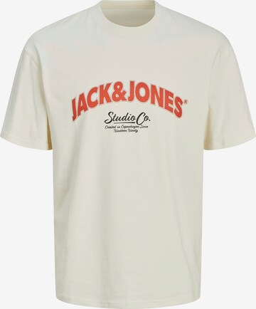 JACK & JONES Shirt 'JORBRONX' in Wit: voorkant