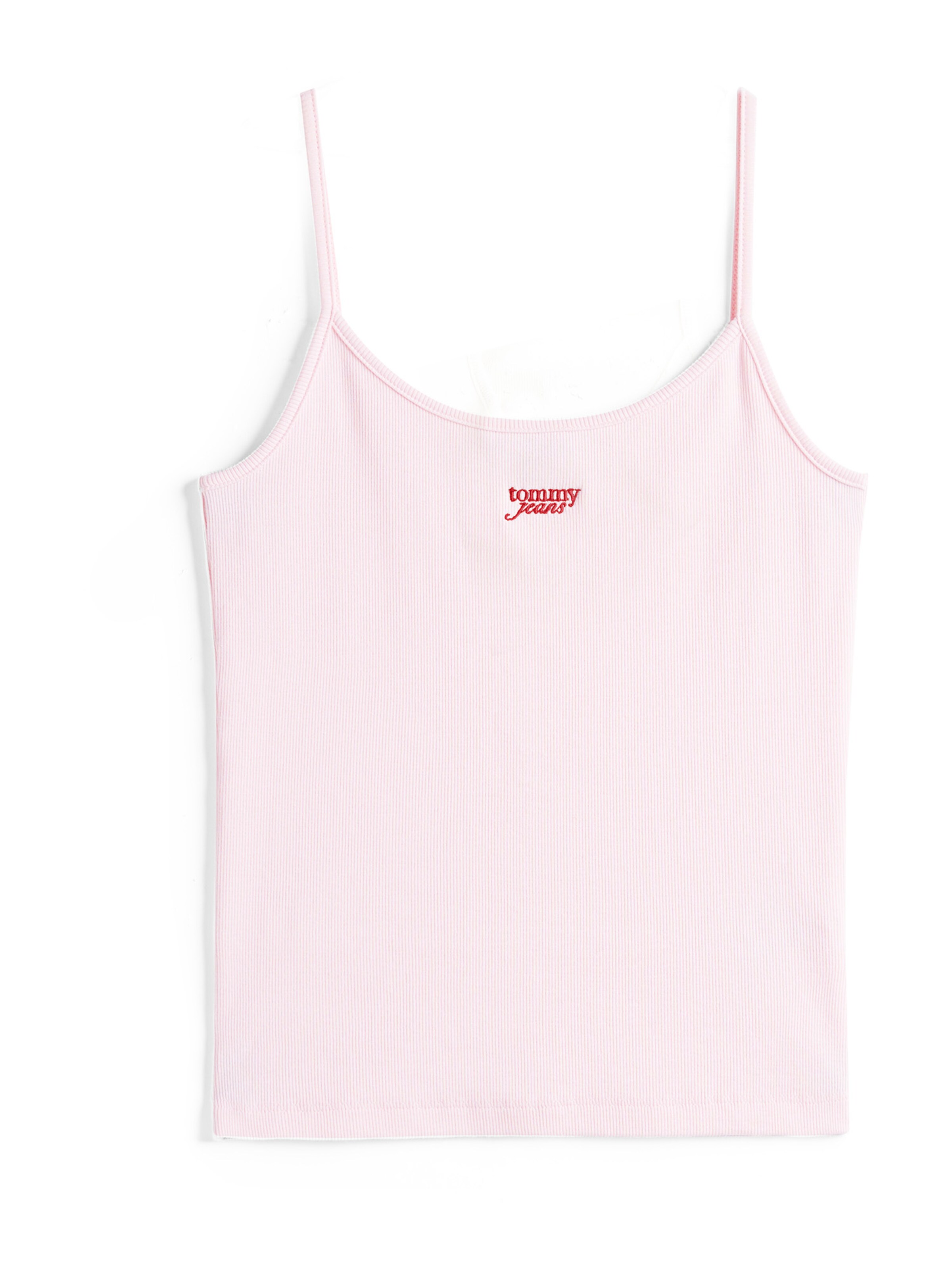 Tommy Jeans Top in Roze: voorkant