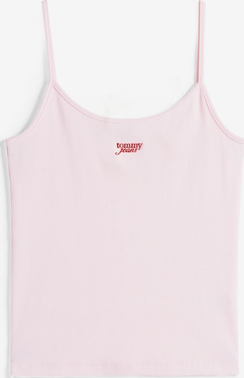 Tommy Jeans Top in XXS in rosa / knallrot, Produktansicht