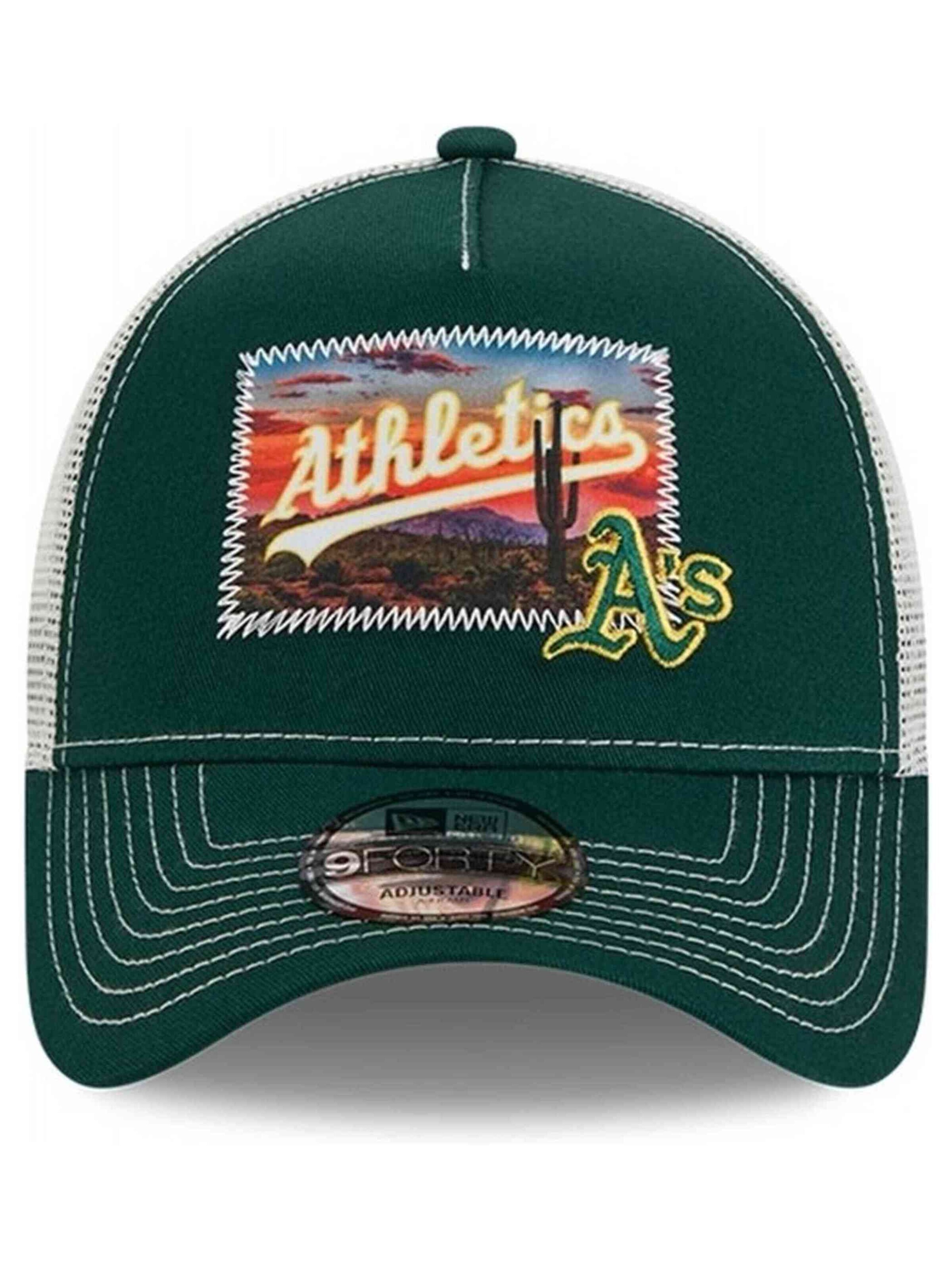 Cappello da baseball sportivo '60621135' in 54-64 NEW ERA di colore verde, Visualizzazione prodotti