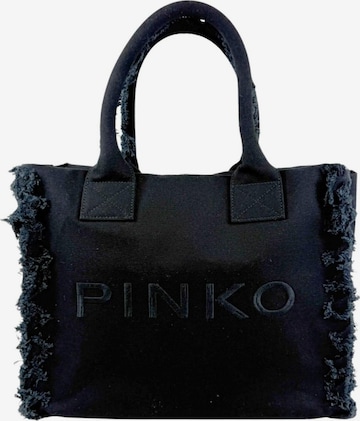 PINKO - Malas de tiracolo 'PINKO BEACH SHOPPER CANVAS BORSA' em preto: frente