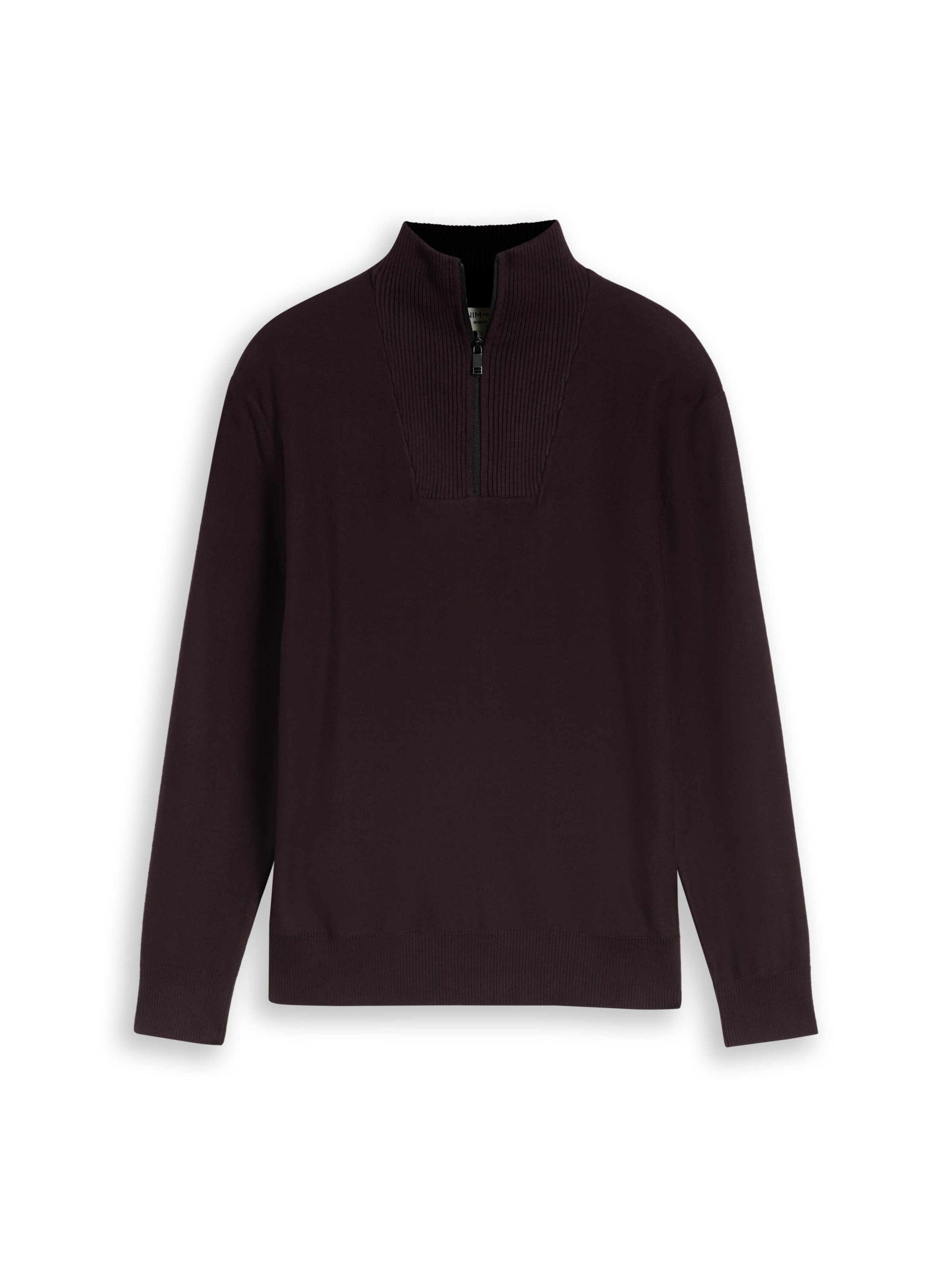 TOM TAILOR DENIM Pullover in XL in dunkellila, Produktansicht