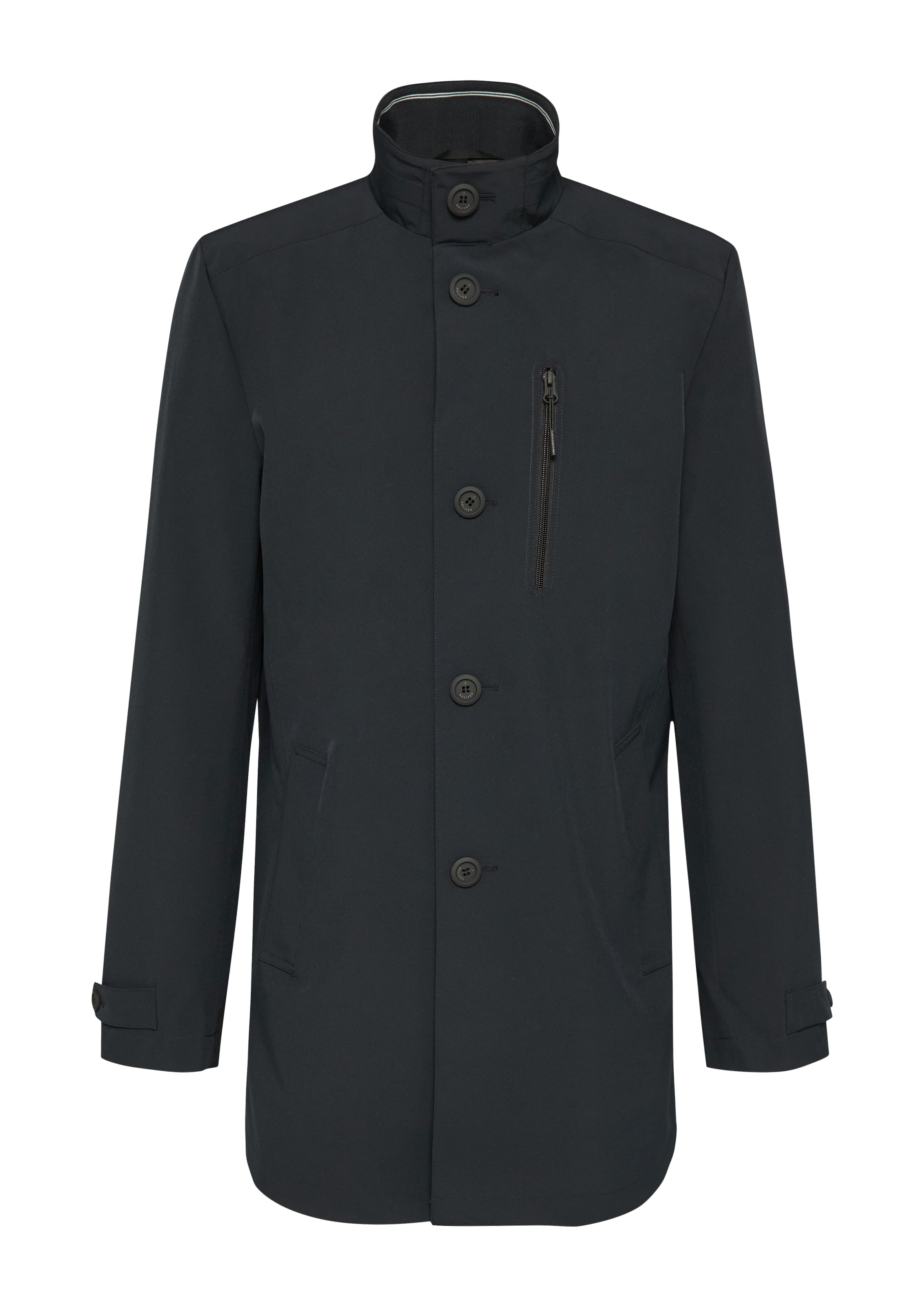 s.Oliver BLACK LABEL Übergangsmantel in Blau: Vorderseite