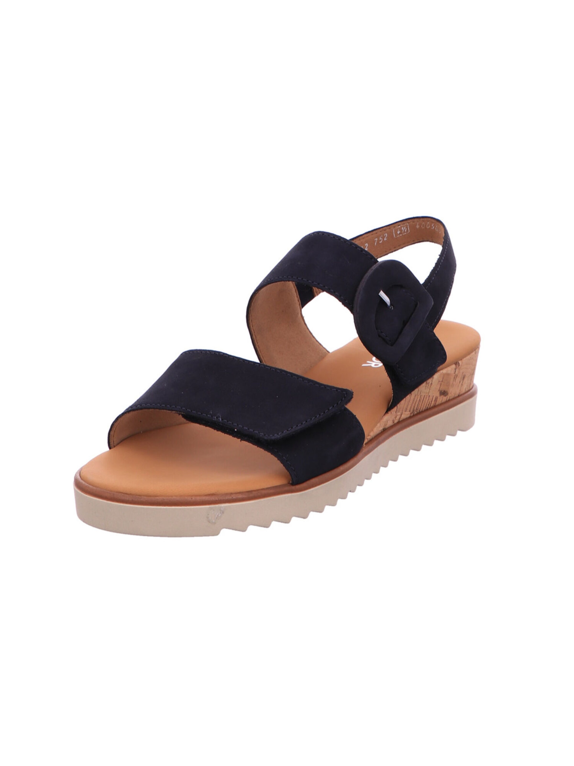 GABOR Strap Sandals in Blue: front