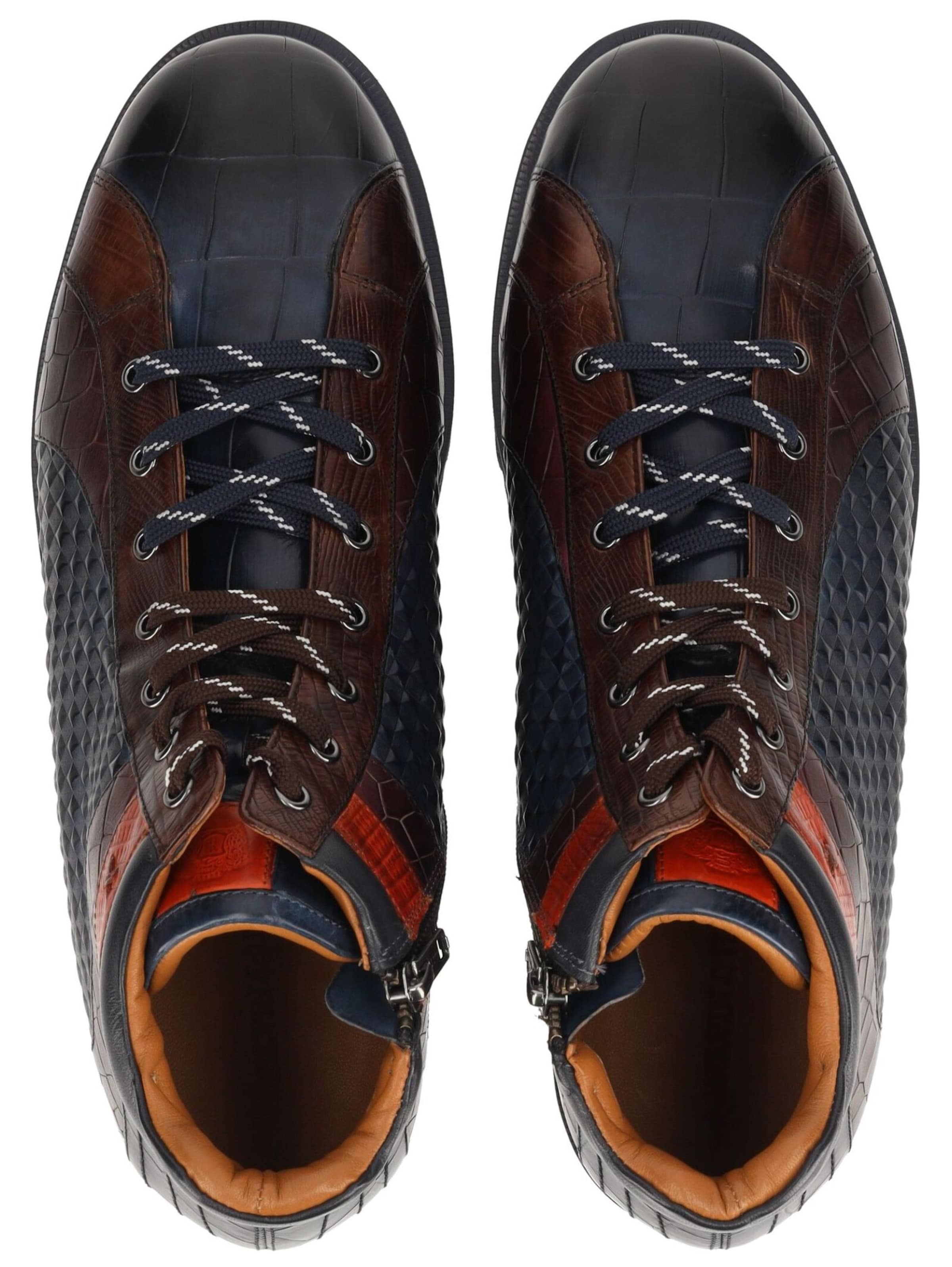 Bottines à lacets MELVIN & HAMILTON en bleu
