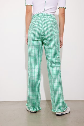 Regular Pantalon 'Susan' Envii en vert