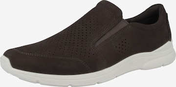 ECCO Moccasins 'Irving' in Brown: front