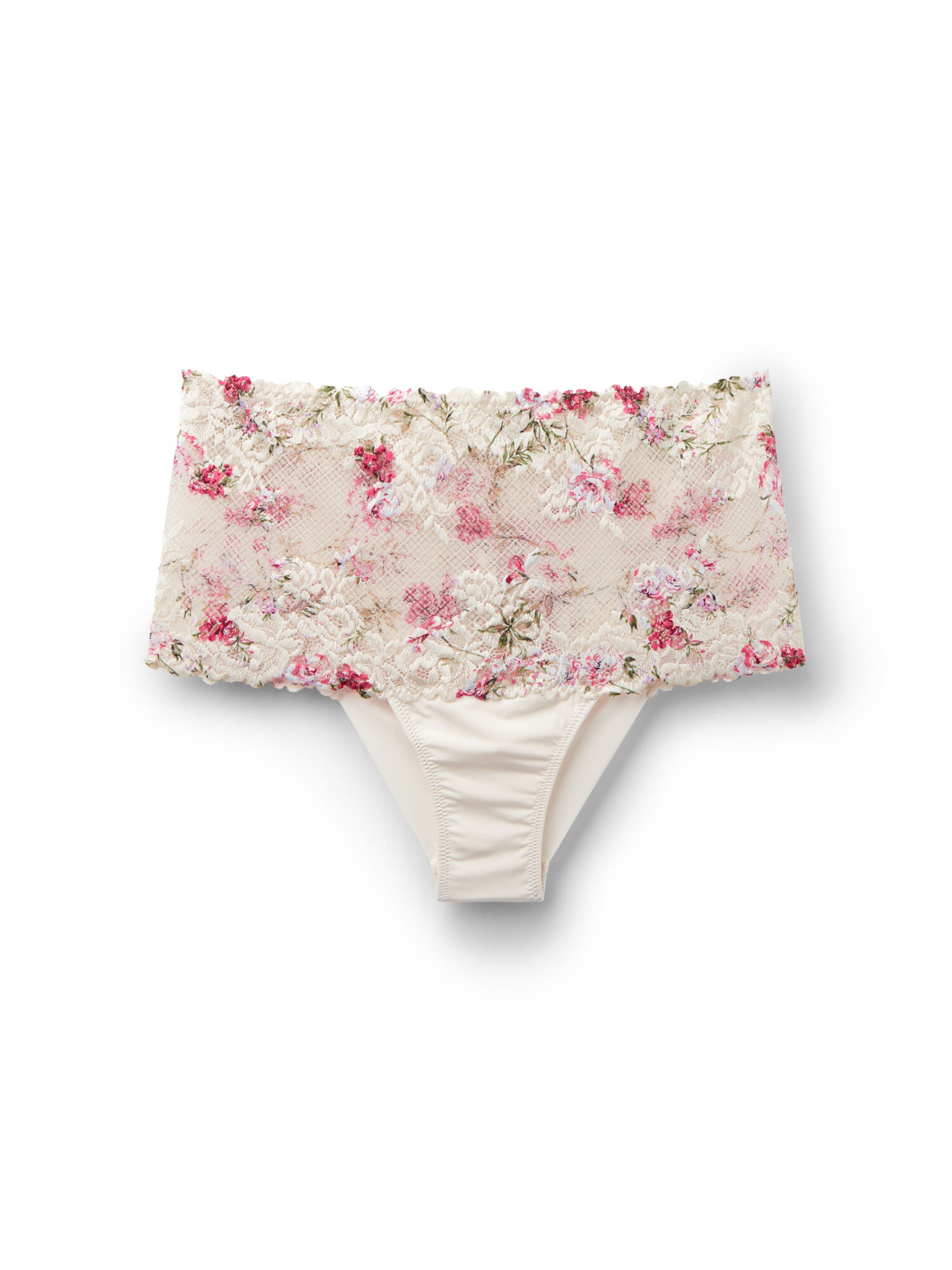 INTIMISSIMI Boyshorts 'Pretty Flowers' in Beige: front