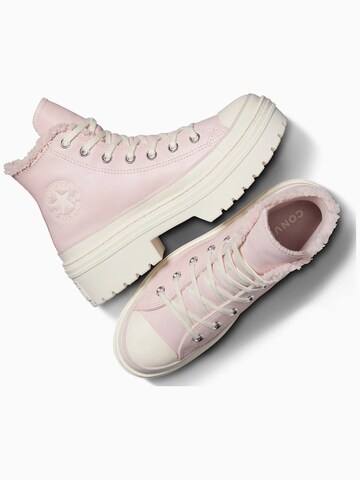 CONVERSE - Zapatillas deportivas altas 'Converse Chuck Taylor As Lugged Heel' en rosa