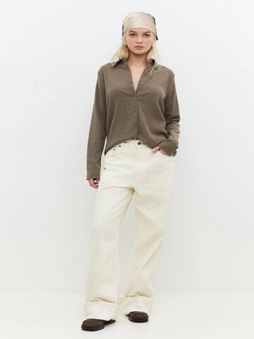 No Matter What Blouse in Brown: front