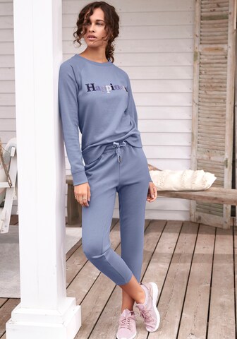 H.I.S Sweatshirt in Blue