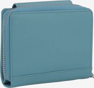 Braun Büffel Wallet 'Joy' in Blue