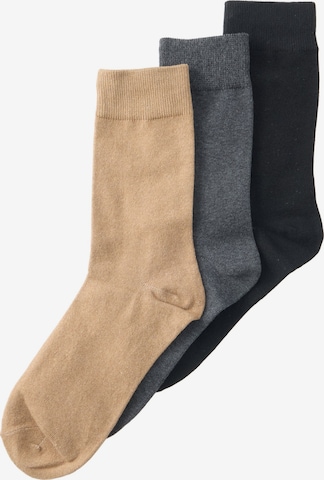 Chaussettes 'JACORDINARY' JACK & JONES en beige : devant