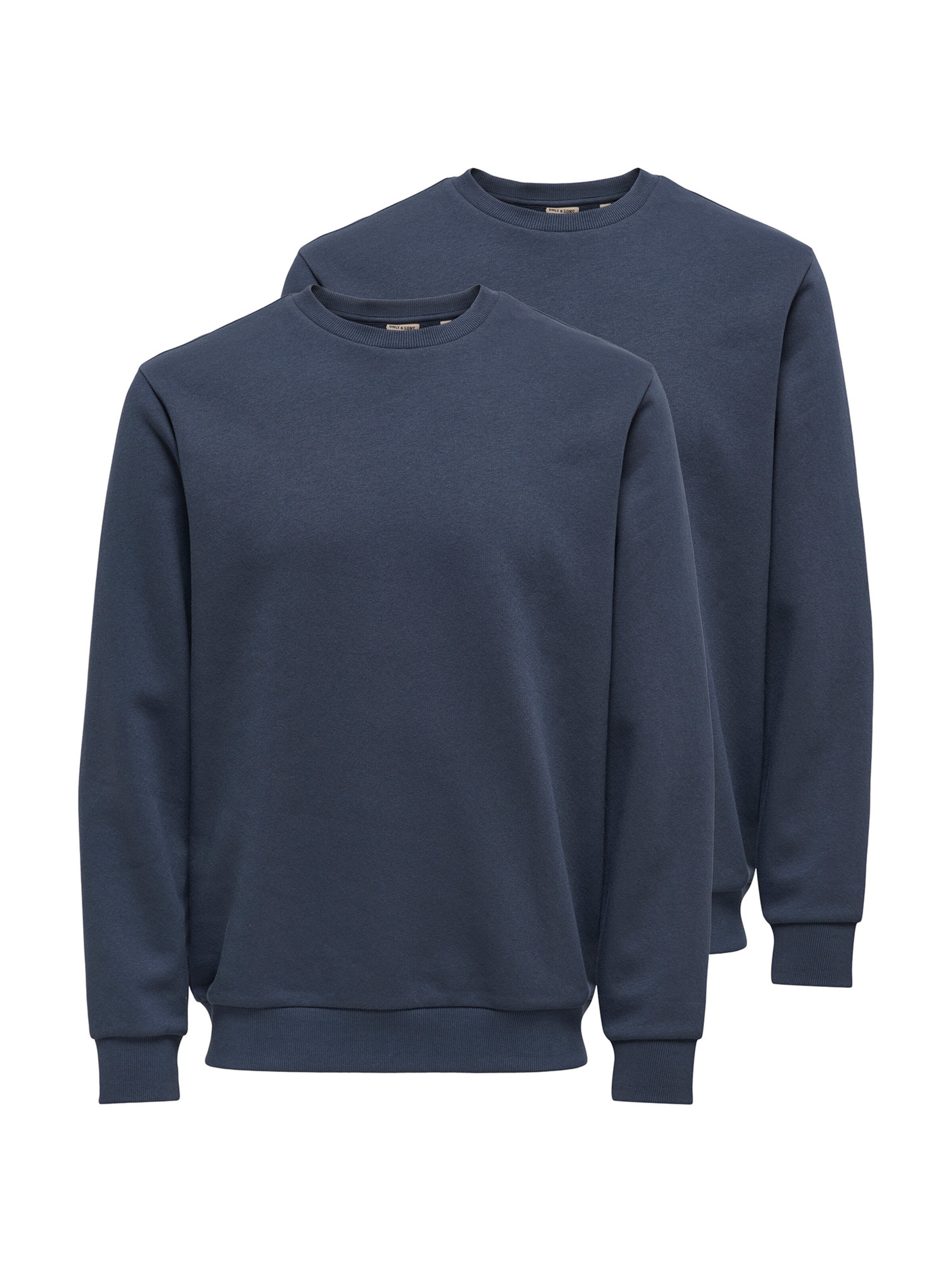 Only & Sons Sweatshirt 'Ceres' in Blue: front