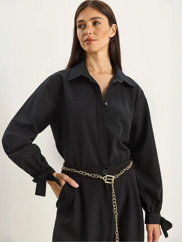 Bianco Lucci Bluse in Schwarz