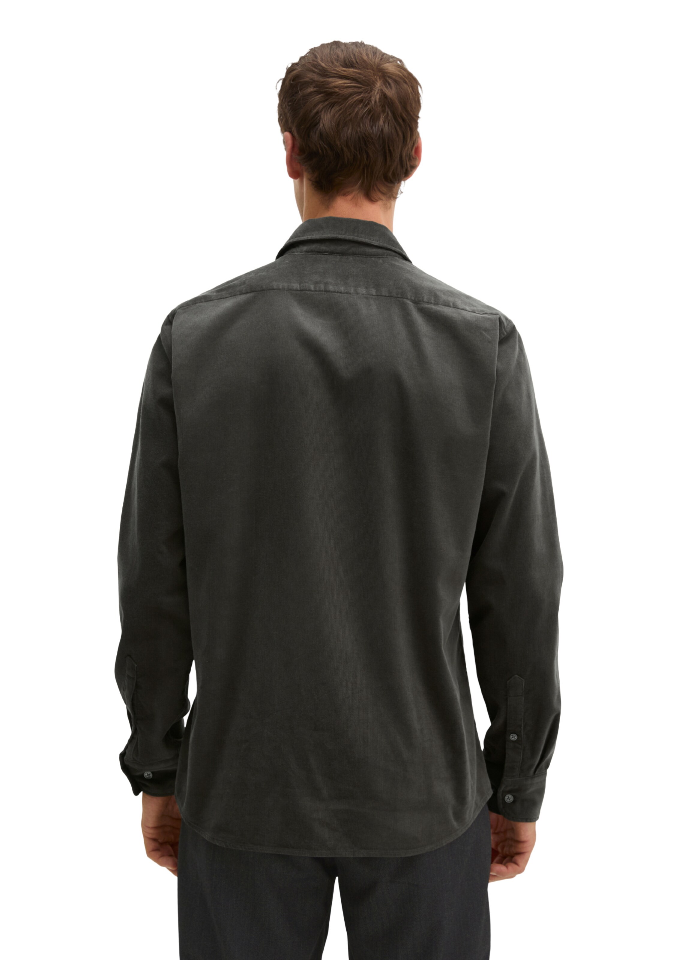 Marc O'Polo Regular fit Button Up Shirt in Brown: back
