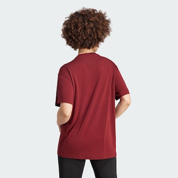 T-shirt fonctionnel 'Essentials' ADIDAS PERFORMANCE en rouge