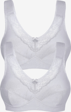 SUSA BH 'Basic' in Weiß: Vorderseite