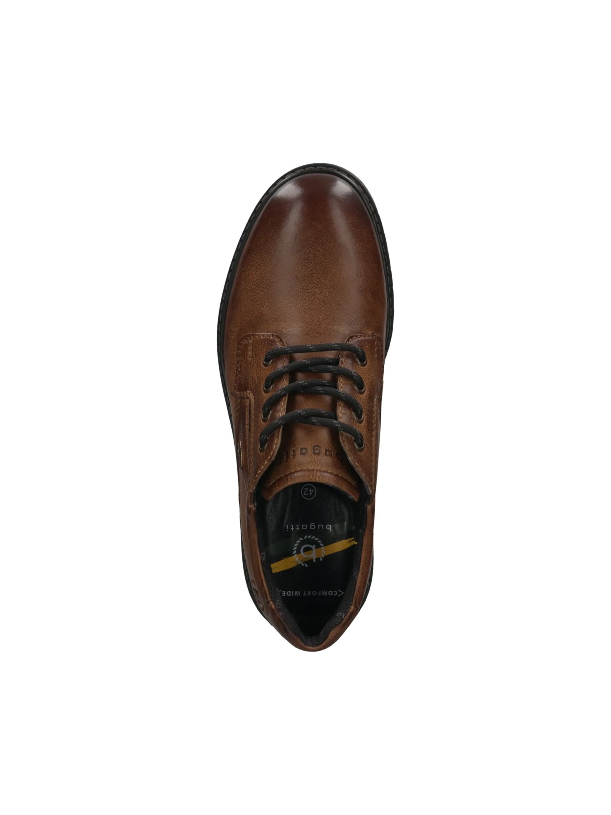 bugatti Δετό παπούτσι σε καφέ