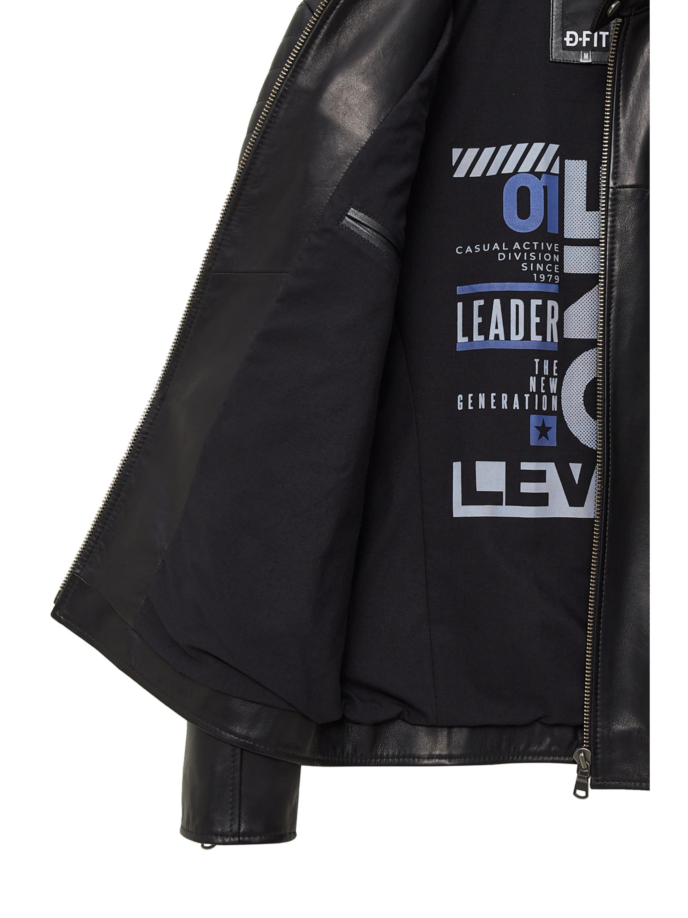 Veste mi-saison 'Morant' Derimod en noir