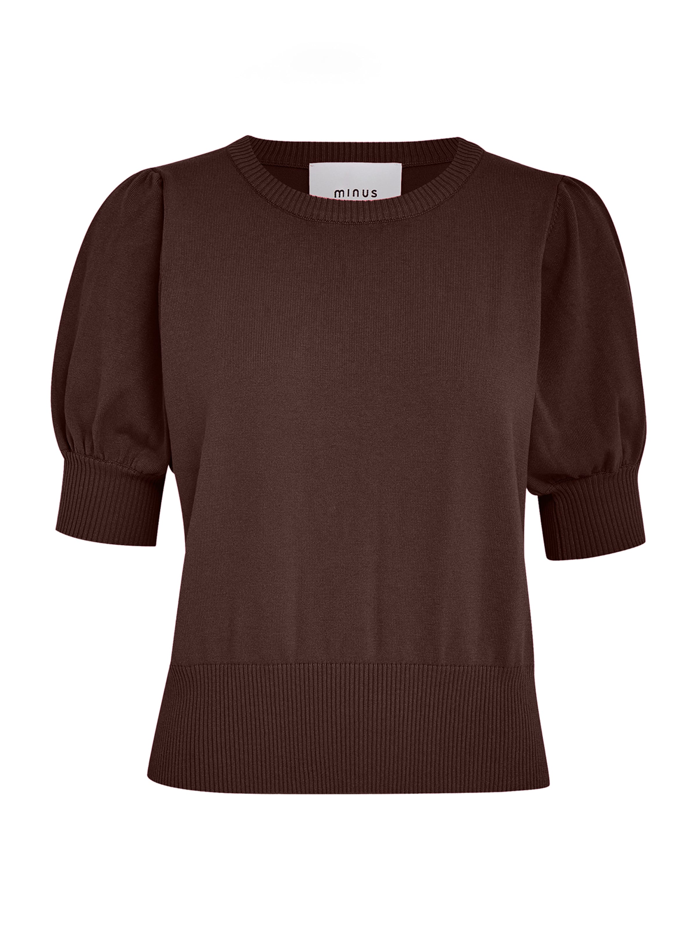 minus - Top ' MSLiv Knit Tee ' en lila: frente