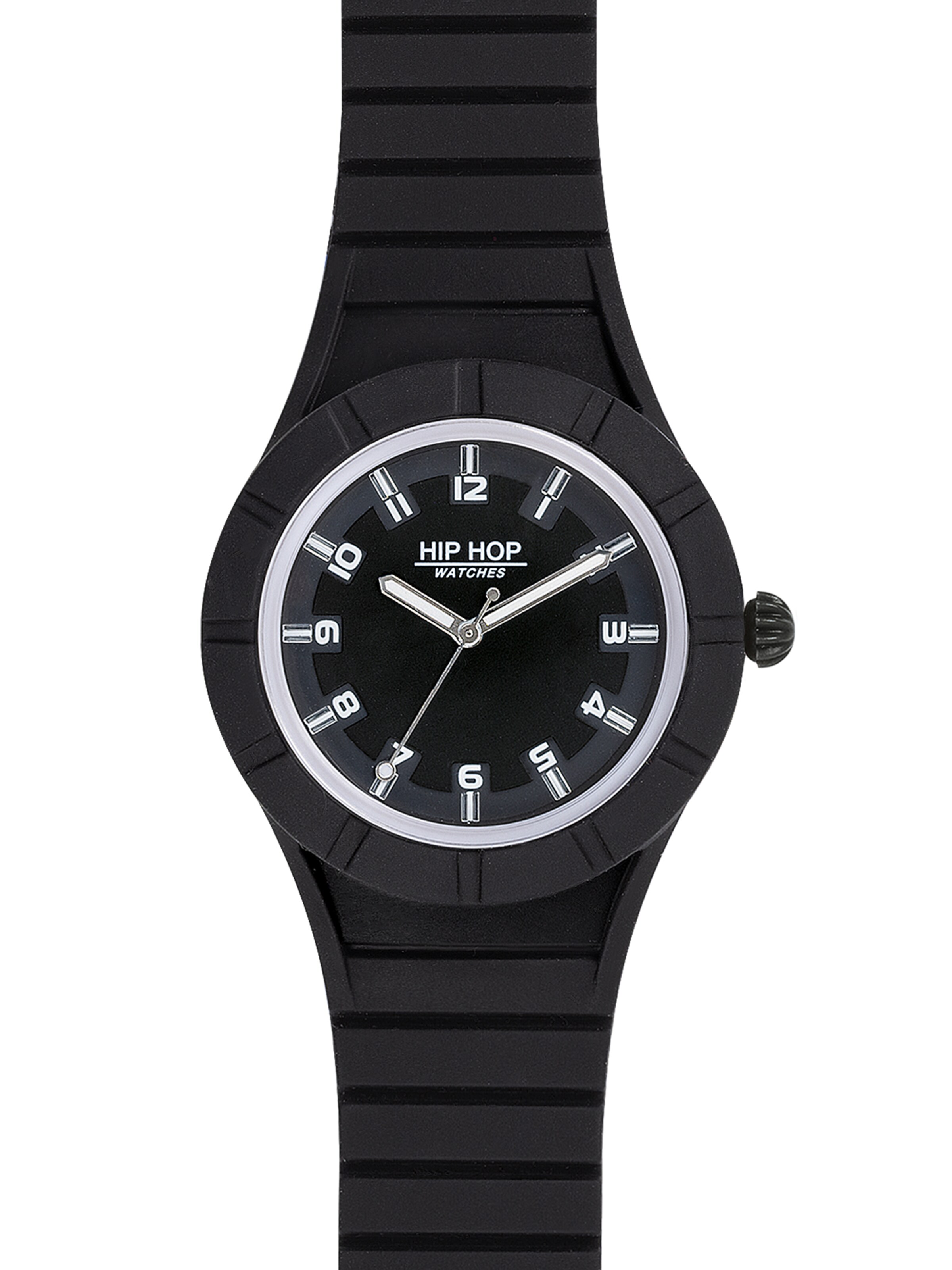 Orologio analogico di Hip Hop in nero