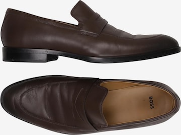 BOSS Black Halbschuh 43 in Braun: Vorderseite