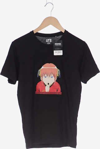 UNIQLO T-Shirt S in Schwarz: predná strana