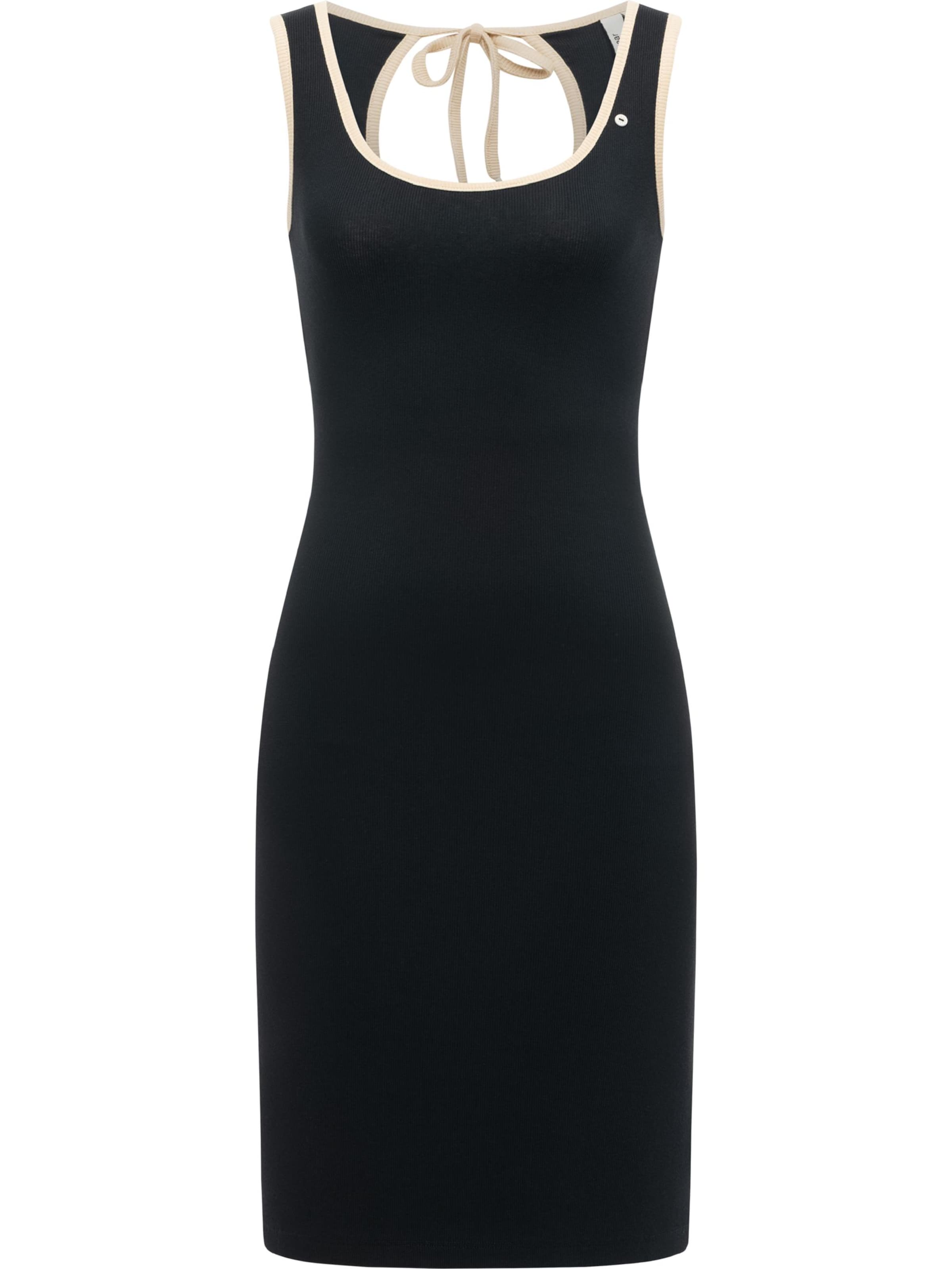 Ragwear Robe 'Montyca' en noir / blanc cassé, Vue avec produit