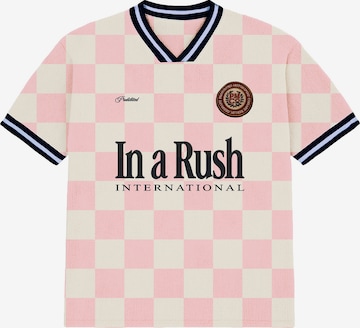 Pullover 'Victory' di Prohibited in rosa: frontale