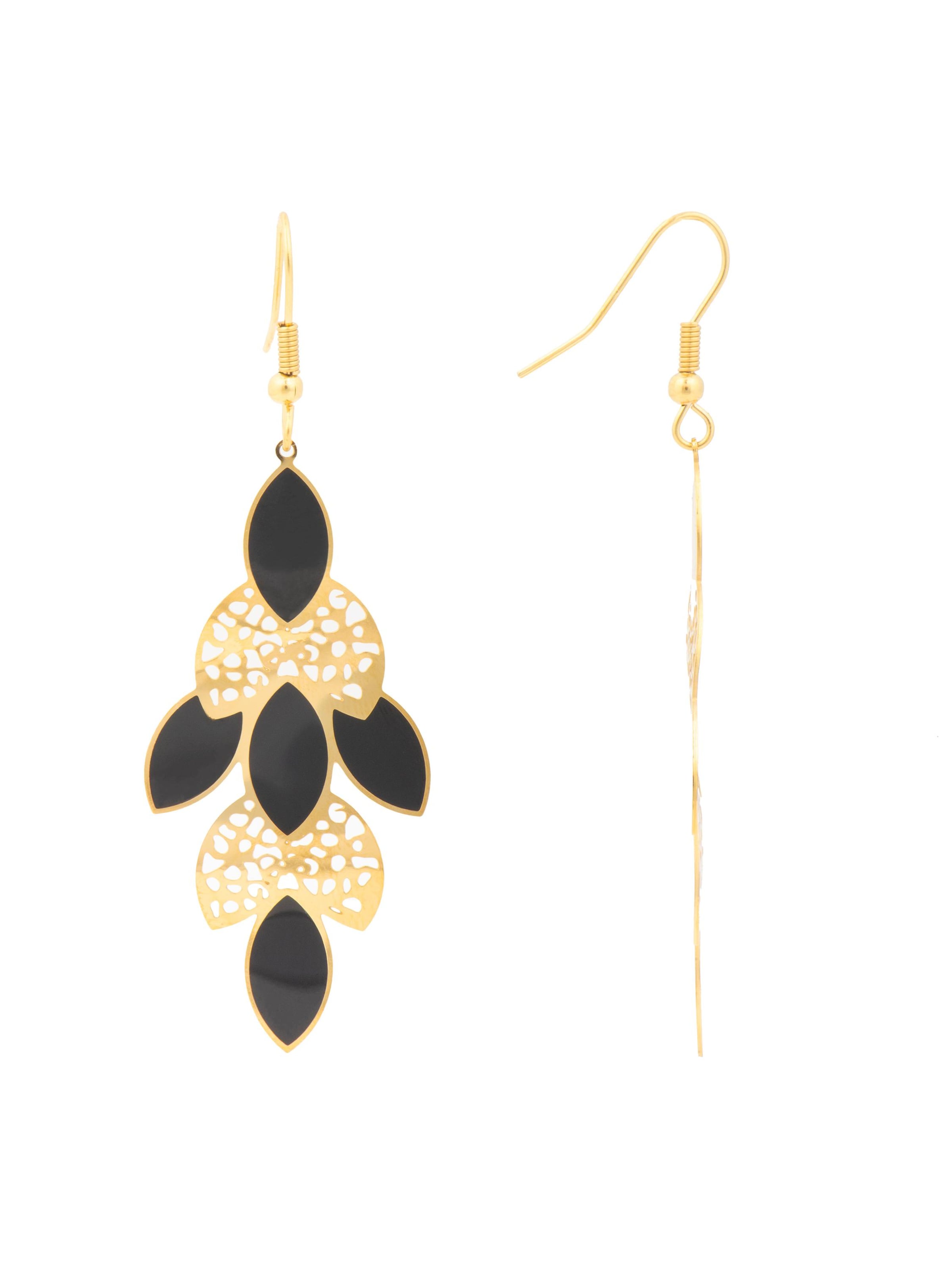 Luxenter Ohrringe 'Zamku'‌‌‌ in Mischfarben: Vorderseite