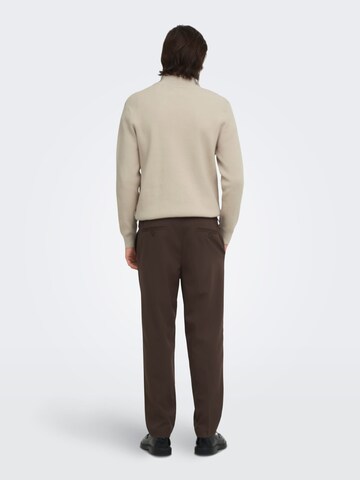 Only & Sons Sweater 'Phil' in Beige