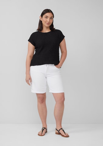 T-shirt s.Oliver en noir : devant