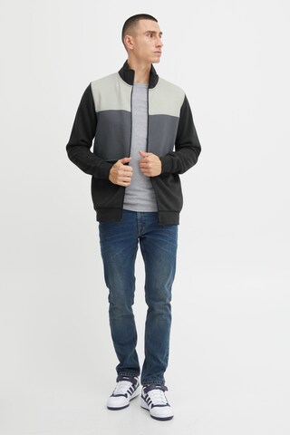 BLEND Sweatvest 'Block' in Zwart